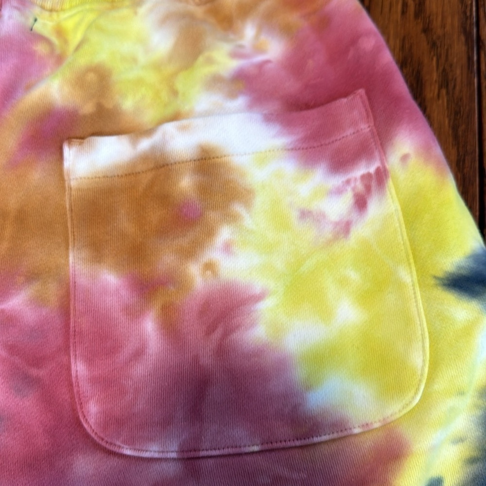 NWT Strivers Row tie-dye 7 inch drawstring shorts size S - Picture 6 of 10